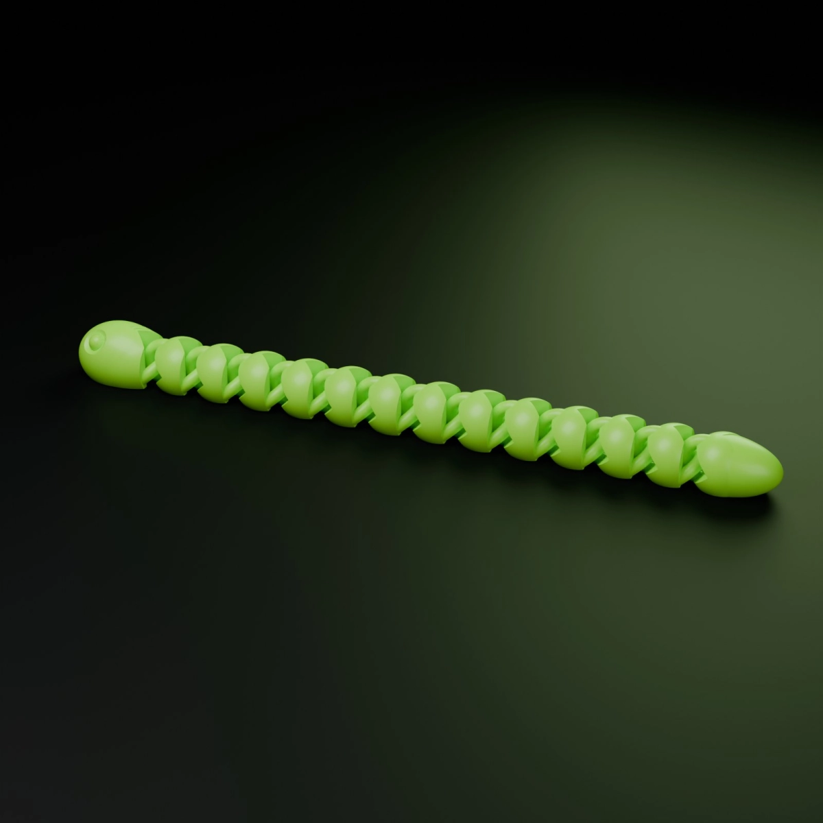 Lime articulated flexi snake